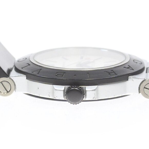 BVLGARI Aluminum AL38TA Date Silver Dial Automatic Men's Watch_868666 - Picture 3 of 6